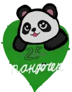 Стикер Panda Blog