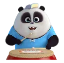 Стикер Naughty Panda Pange