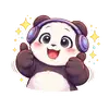 Стикер Pandas Life
