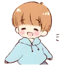 Стикер Парочка кун и тян