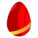 Стикер Пасхальные яйца