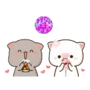 Стикер Peach and Goma