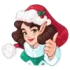 Стикер Penelope the Elf