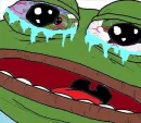 Стикер Pepe Crying?