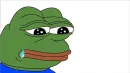 Стикер Pepe Crying?