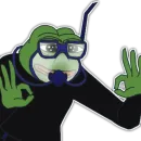 Стикер Pepe