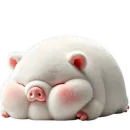 Стикер Свинка Пипка