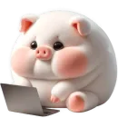Стикер Свинка Пипка