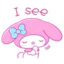 Стикер Pink My Melody