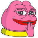Стикер Pink PEPE
