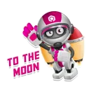 Стикер Pinknode