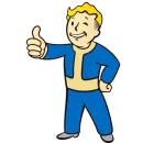 Стикер Fallout Vault Boy