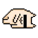 Стикер Pixel cat