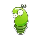 Стикер Plants vs Zombies