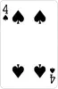 Стикер Playing cards