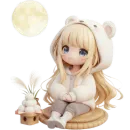 Стикер Медведица тян