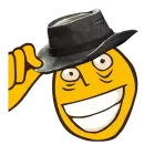 Стикер смайлики папича