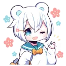 Полярная мишка-тян