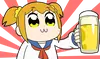 Стикер Pop Team Epic Anime