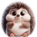 Стикер Ежик милый