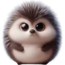 Стикер Ежик милый