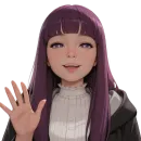 Стикер 💜 PoutyFern 💜