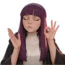 Стикер 💜 PoutyFern 💜