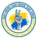 Стикер Pray for Ukraine