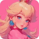 Стикер Princess Peach