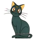 Стикер 💜️️️️️️Luna 💋️️️️️️ Artemis💜️️️️️️