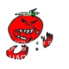 Стикер Профессор помидор