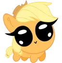 Стикер Пучеглазки mlp