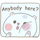 Стикер Puffy Rabbit 2