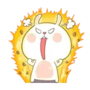 Стикер Puffy Rabbit 2