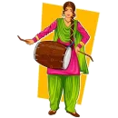 Стикер Bhangra ਭੰਗੜਾ