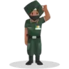 Стикер Soldier