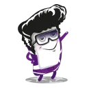 Стикер Purple Mood