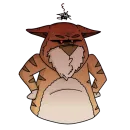 Стикер Cat Beard