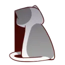 Стикер Pus Nyangami