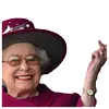 Стикер Queen Elizabeth II