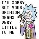 Стикер Rick And Morty