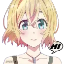 Стикер RENT A GIRLFRIEND