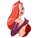 Стикер Jessica Rabbit