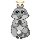 Стикер Вафелька