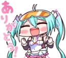 Стикер Racing Miku