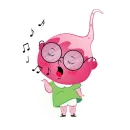 Стикер Radish Mila