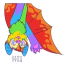 Стикер Rainbow Batman