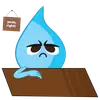 Стикер Raindrops