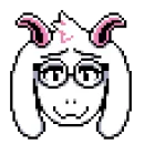 Стикер Ralsei i przyjaciele