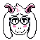 Стикер Ralsei i przyjaciele